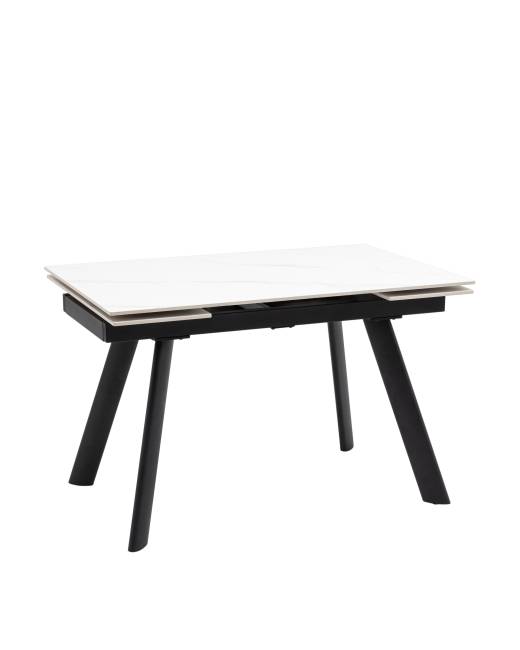 Стол Нэд 120-180/80/76 см столешница керамика Snow Mountain Stone