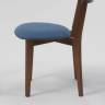 Стул Франк, орех синий
