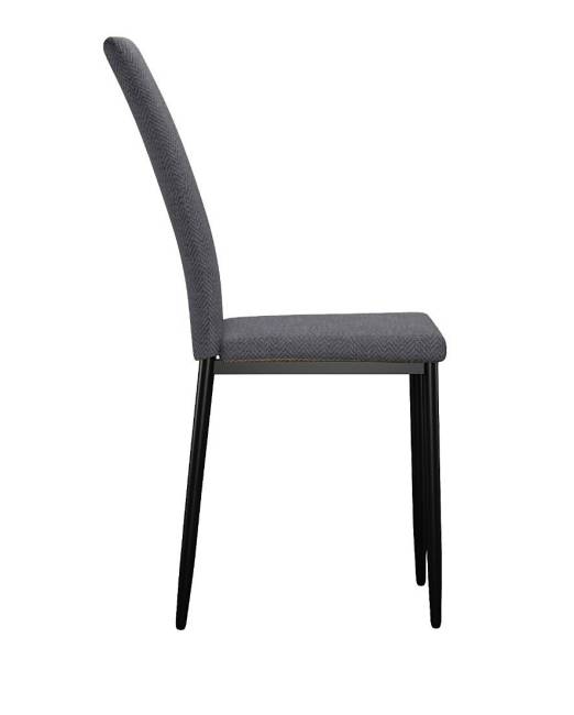 Стул DikLine 272 SB5 серый, ножки черные