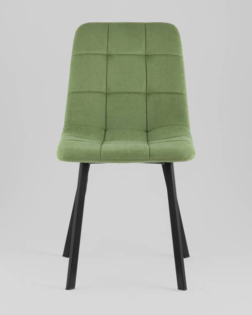 Стул Одди Original Square велюр пыльно-оливковый