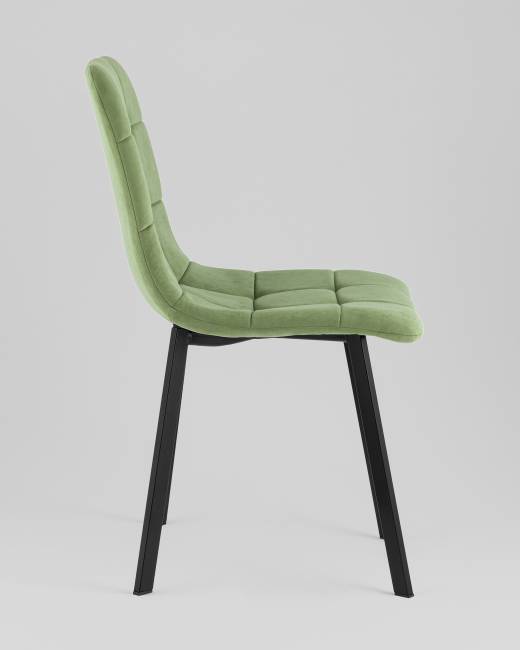 Стул Одди Original Square велюр пыльно-оливковый