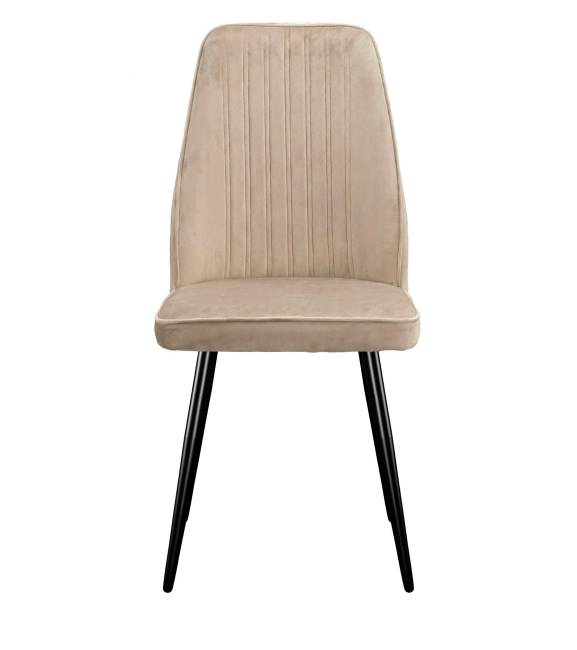 Стул DikLine 327 поворотный B03 BEIGE, ножки черные