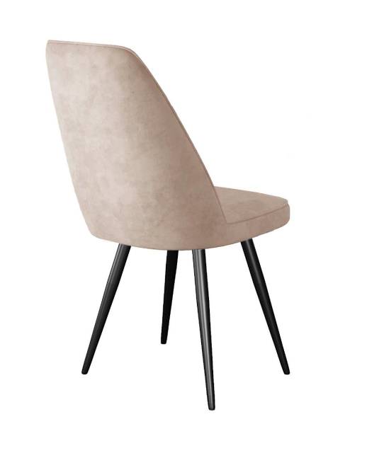 Стул DikLine 327 поворотный B03 BEIGE, ножки черные