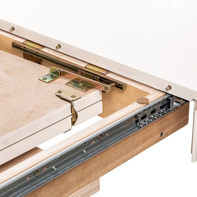 Стол раздвижной Leset Вермонт 2Р Слоновая кость