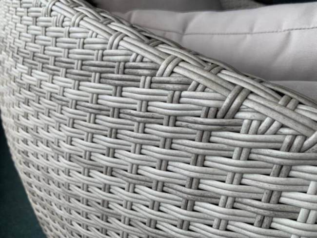 Лаунж-диван плетеный Shell Ø1450х840 мм