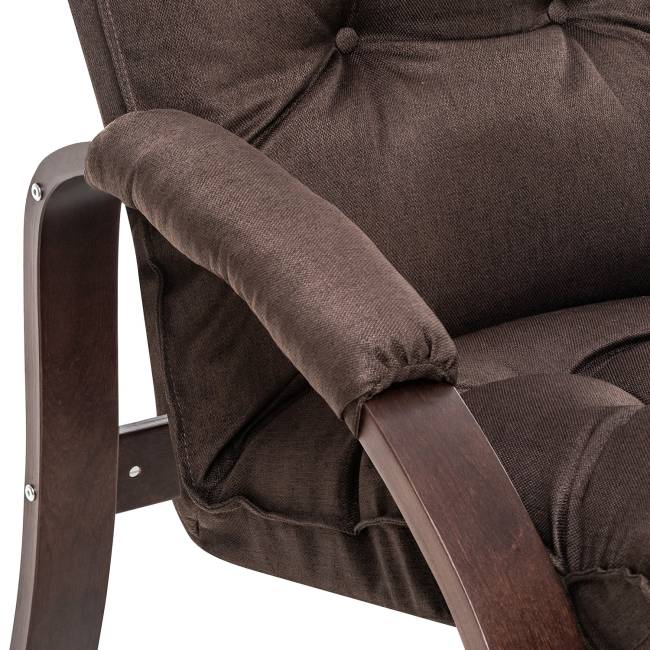 Кресло-трансформер Leset Левада Орех текстура Malmo 28 (коричневый)