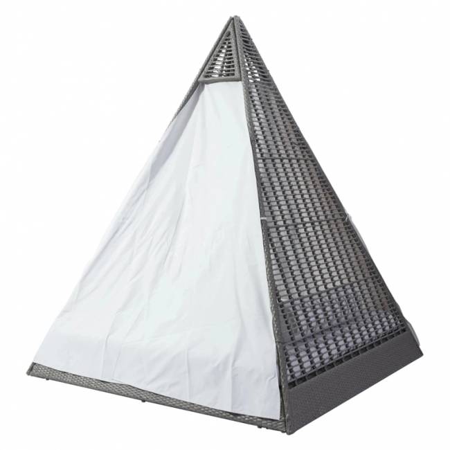 Лаунж-лежак плетеный Modern 2000х2000х2600 мм