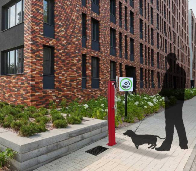 Душ уличный для ног Jolly Go JG 185 антрацит 200х185х1150 мм Душ уличный для ног Jolly Go JG 185 антрацит 200х185х1150 мм