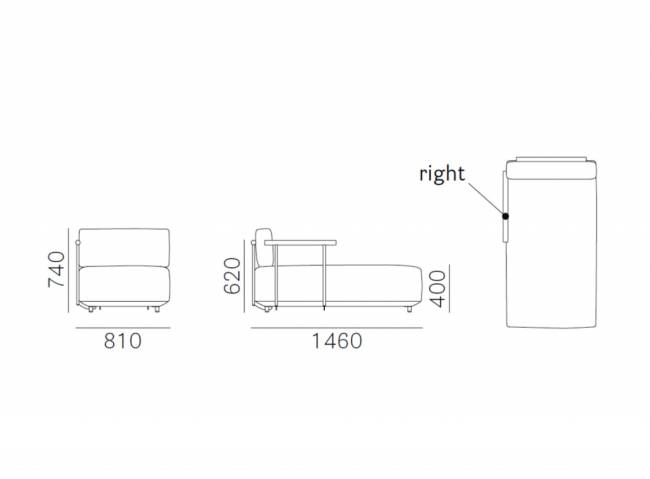 Диван угловой мягкий Arki-Sofa белый, песочный 2800х1460х740 мм Диван угловой мягкий Arki-Sofa белый, песочный 2800х1460х740 мм
