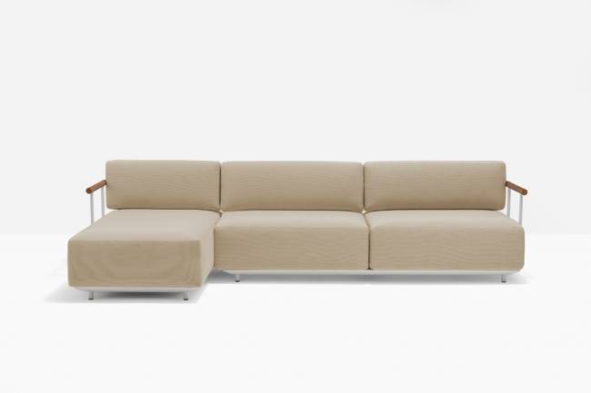 Диван угловой мягкий Arki-Sofa белый, песочный 2800х1460х740 мм Диван угловой мягкий Arki-Sofa белый, песочный 2800х1460х740 мм