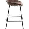 Стул полубарный Фуриоса экокожа коричневый