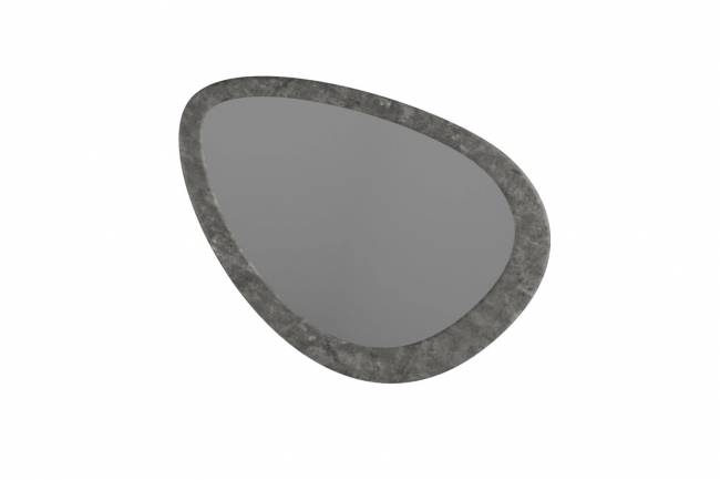 Зеркало "Телфорд вью", серый бетон