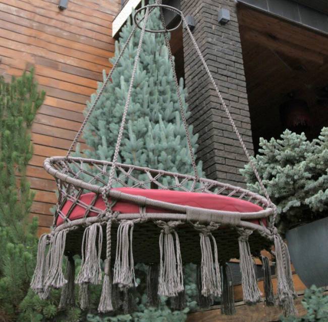 Кресло ARUBA с бежевой подушкой Кресло ARUBA с бежевой подушкой