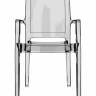 Кресло прозрачное Arthur прозрачный 560х600х910 мм