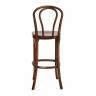 Стул THONET CLASSIC BAR CHAIR (mod.СE6069) дерево вяз, 43*50.5*111, Темный Орех (№5) Темный Орех (№5) дерево вяз
