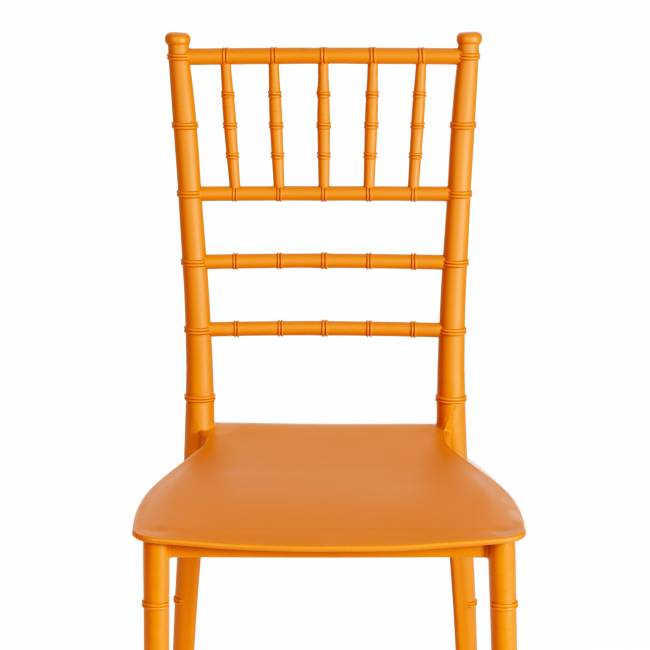 Стул CHAVARI (mod. 101) пластик, 40.5 х 49 х 88.5 см, Golden (Золотой)  (Комплект из 2 шт.) золото пластик