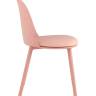 Стул Fog с подушкой пластик пыльно-розовый