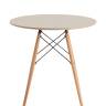 Стол Eames DSW NEW D80 бежевый