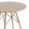 Стол Eames DSW NEW D80 бежевый
