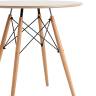 Стол Eames DSW NEW D80 бежевый