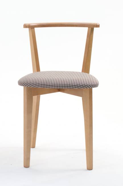 Стол Arki М 100 натур/слоновая кость со стульями Франк ПМ натур/гусиная лапка