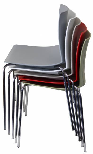 Стул пластиковый Kanvas 2 NA черный 510х500х790 мм Стул пластиковый Kanvas 2 NA черный 510х500х790 мм