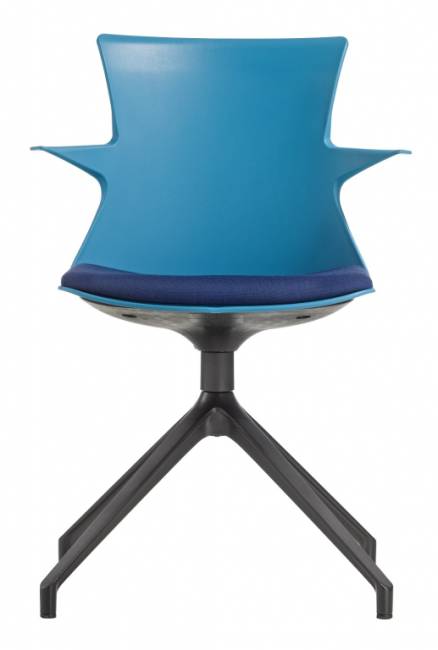 Стул офисный пластиковый Tema U 725х725х860 мм Стул офисный пластиковый Tema U 725х725х860 мм