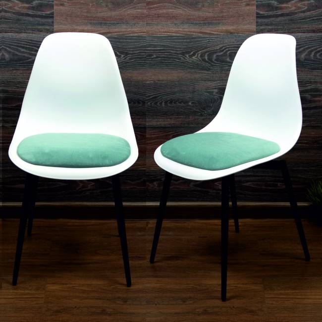 Стул Туссе пластик+подушка