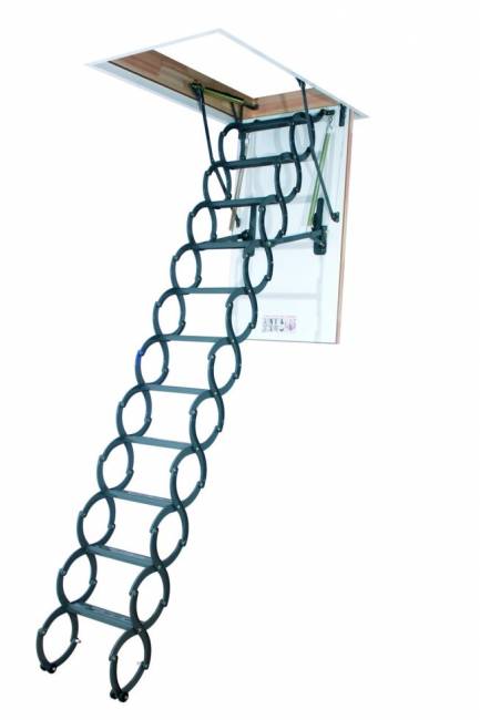 Чердачная термоизоляционная ножничная лестница LST
