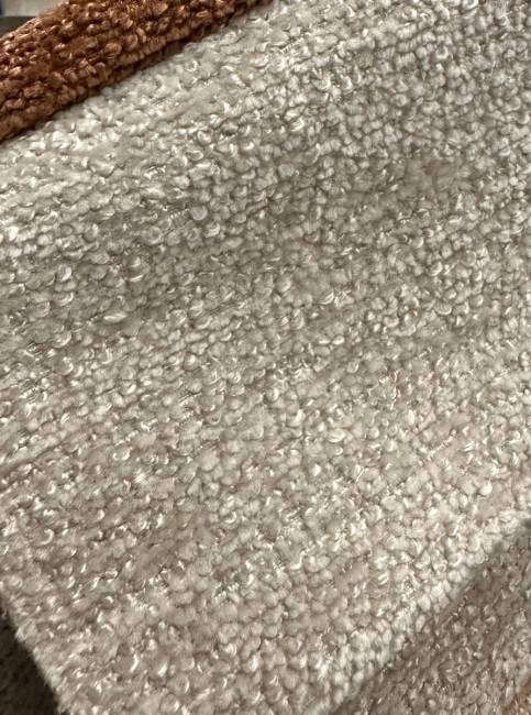 Кресло MUSSELS 3018-10 Бежевый, шенилл / золотой каркас, ®DISAUR