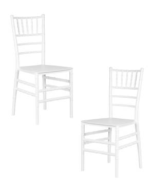 Набор 2 шт Стул обеденный DOBRIN LINDA, белый