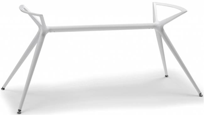 Подстолье металлическое двойное Metropolis XL белый 1400х620х740 мм