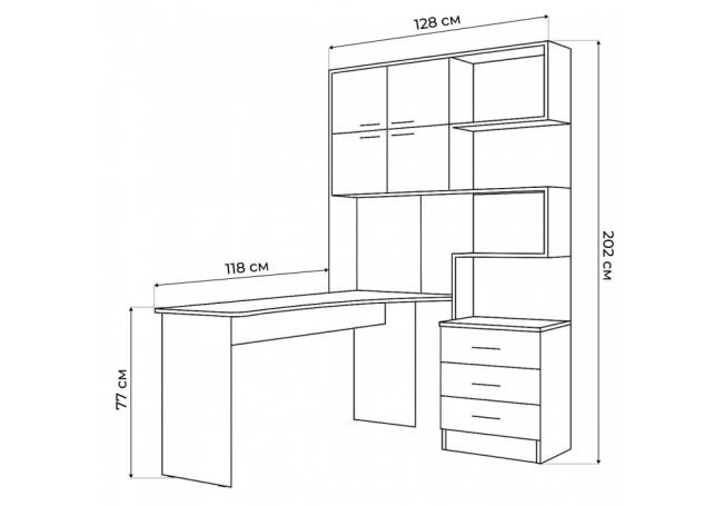 Эльброни левый белый