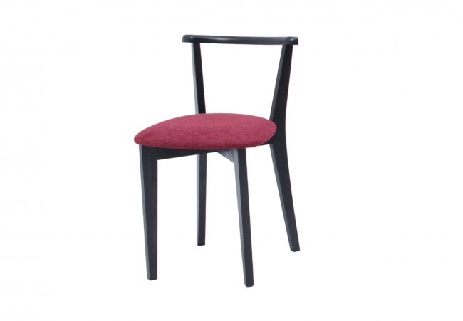Стул Франк ПМ чёрный/красный