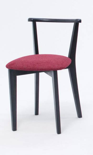 Стул Франк ПМ чёрный/красный