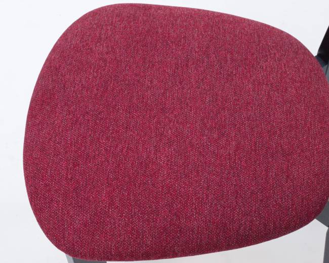 Стул Франк ПМ чёрный/красный