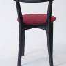 Стул Франк ПМ чёрный/красный