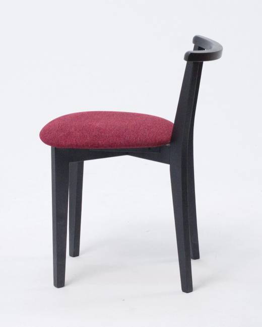 Стул Франк ПМ чёрный/красный