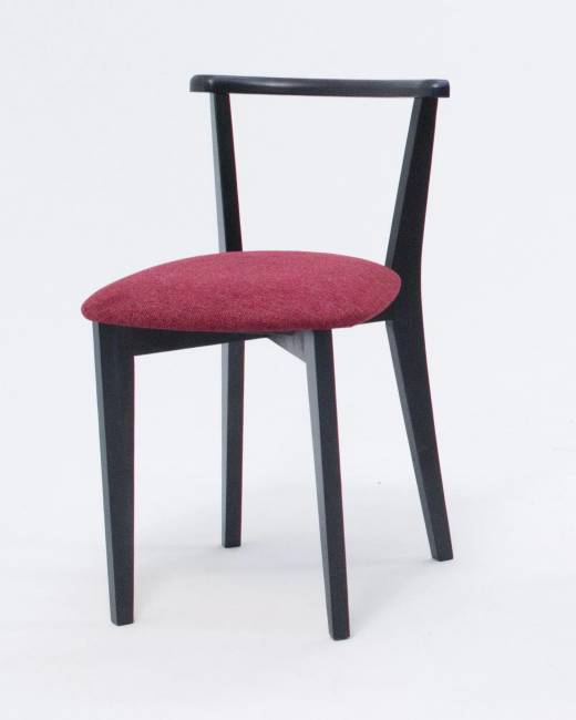 Стул Франк ПМ чёрный/красный