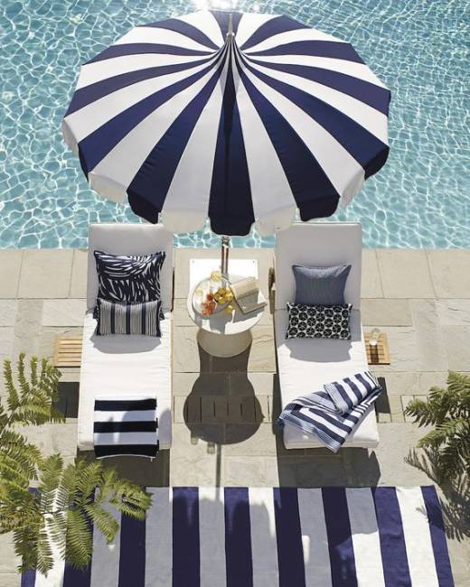 Зонт пляжный профессиональный Ø2.2 м Dali белый 15, синий 10 Ø2200 мм Зонт пляжный профессиональный Ø2.2 м Dali белый 15, синий 10 Ø2200 мм