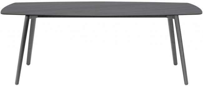 Стол ламинированный Squid антрацит, сланец 2090х1080х730 мм