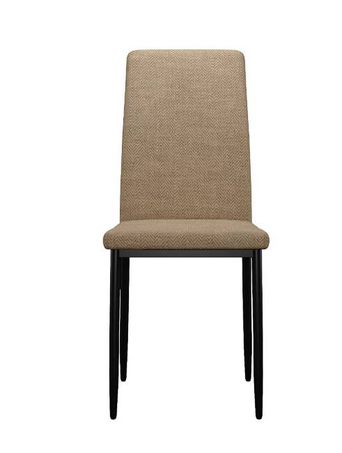Стул DikLine 272 SB4 бежевый, ножки черные