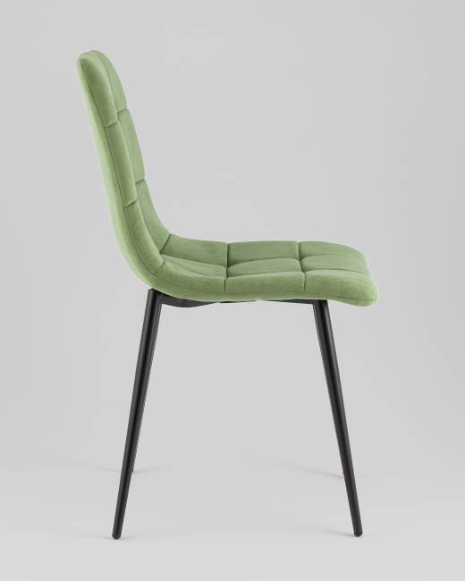 Стул Одди Original Square велюр пыльно-оливковый 4 шт.