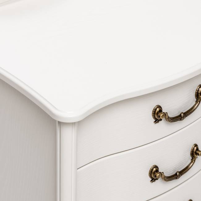 Тумба прикроватная Leset "Джульетта" (3 ящ.) Молочный дуб