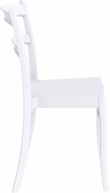 Стул пластиковый Tiffany белый 450х510х850 мм