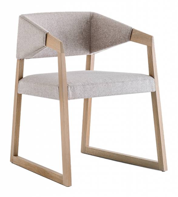 Кресло деревянное мягкое Sign 600х630х775 мм