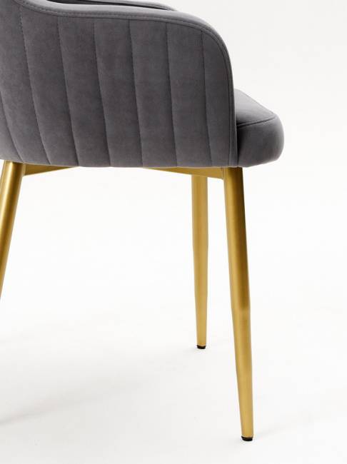 Стул Modern Gray / Gold