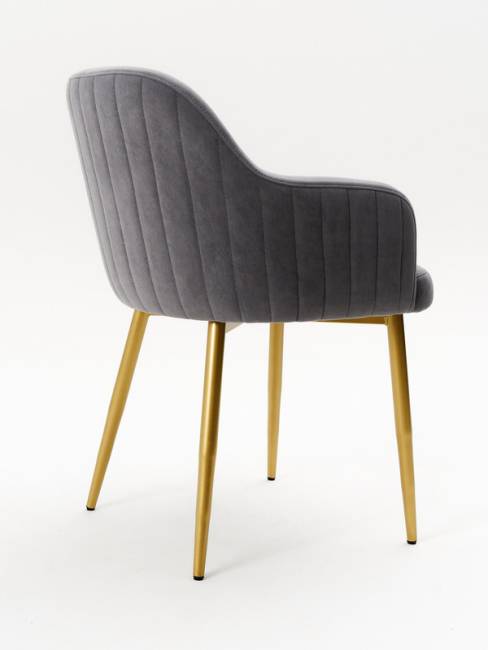 Стул Modern Gray / Gold