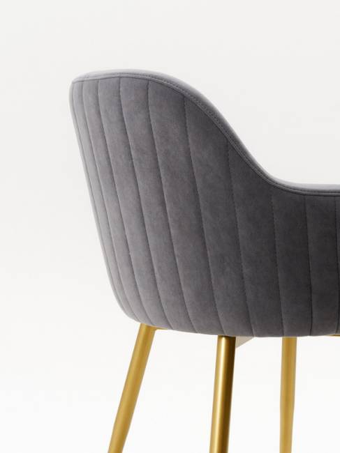 Стул Modern Gray / Gold