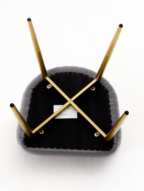 Стул Modern Gray / Gold